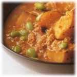 長芋とひき肉のみそカレー煮